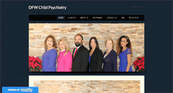 Desktop Screenshot of dfwchildpsychiatry.com